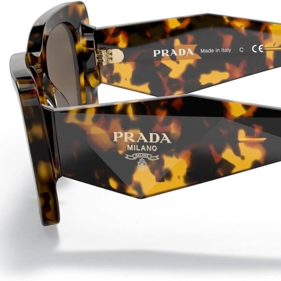Prada Dark Brown Cat Eye Ladies Sunglasses - Picture 2 of 2